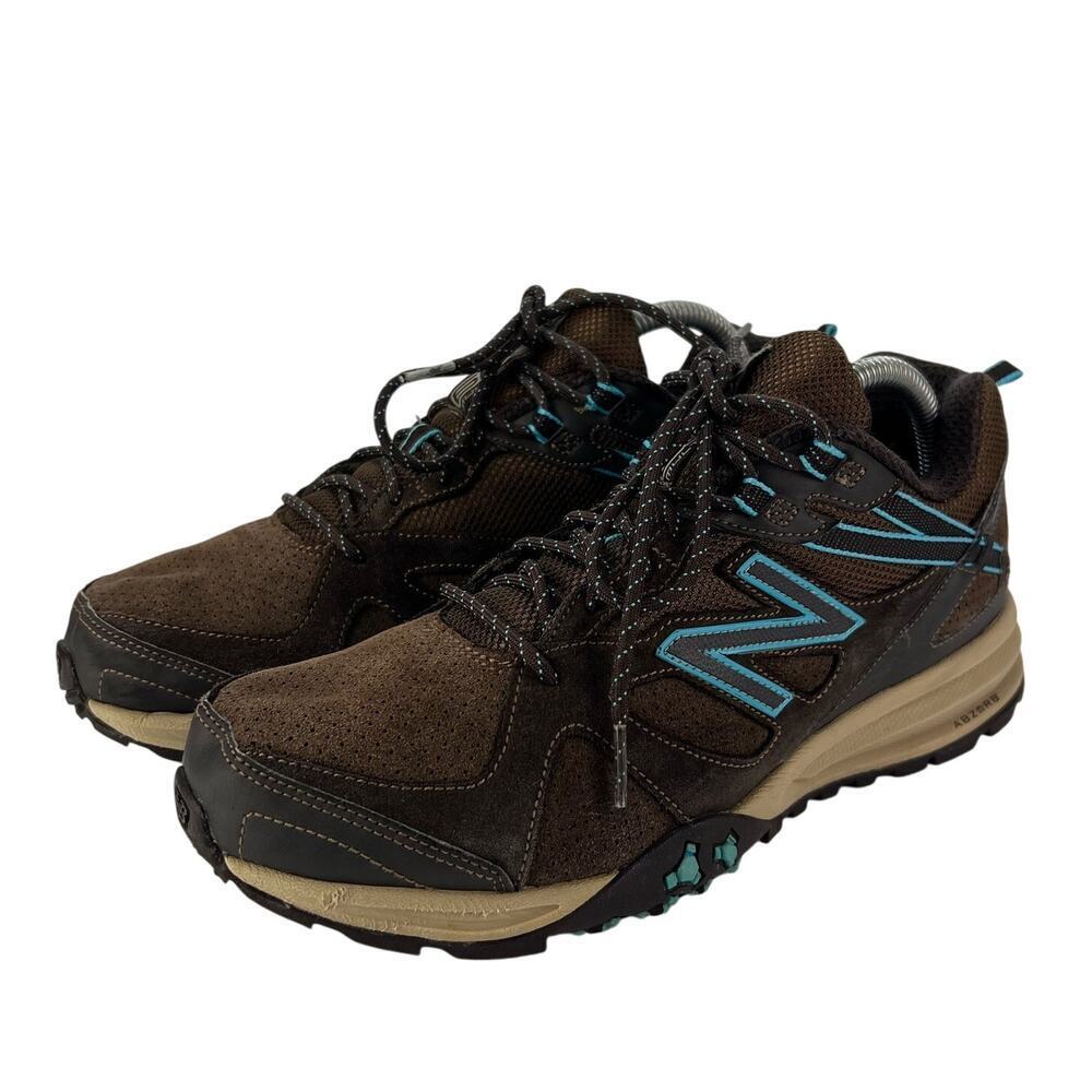 EUC NEW BALANCE 689 Brown Suede Leather Trail Running Hiking Womens Sneakers 9.5 - Picture 4 of 9